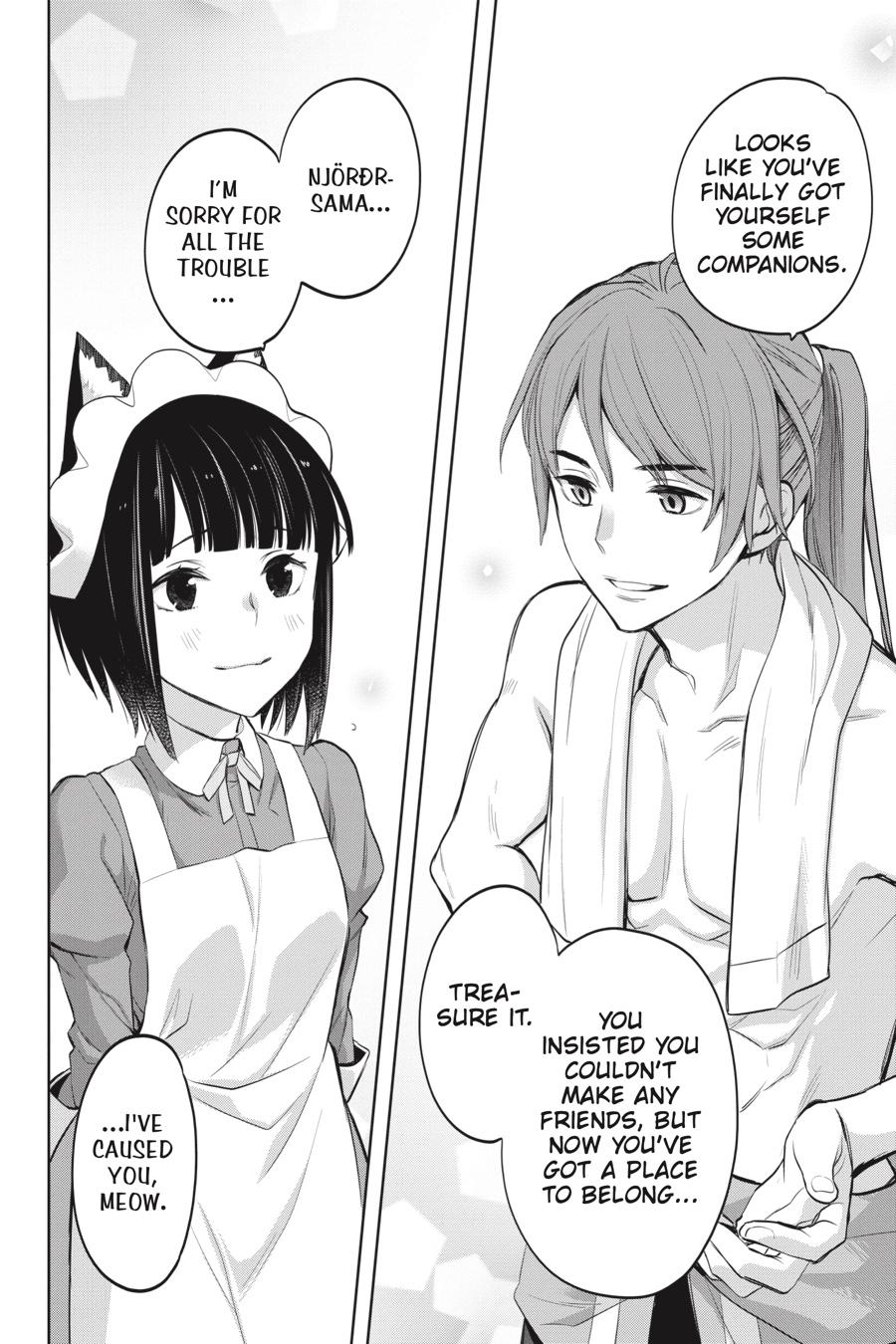 Dungeon ni Deai o Motomeru no wa Machigatte Iru Darou ka: Familia Chronicle Episode Ryu Chapter 21 page 23 - Chapter 21: Girls.11 The Benevolent Mistress [END]