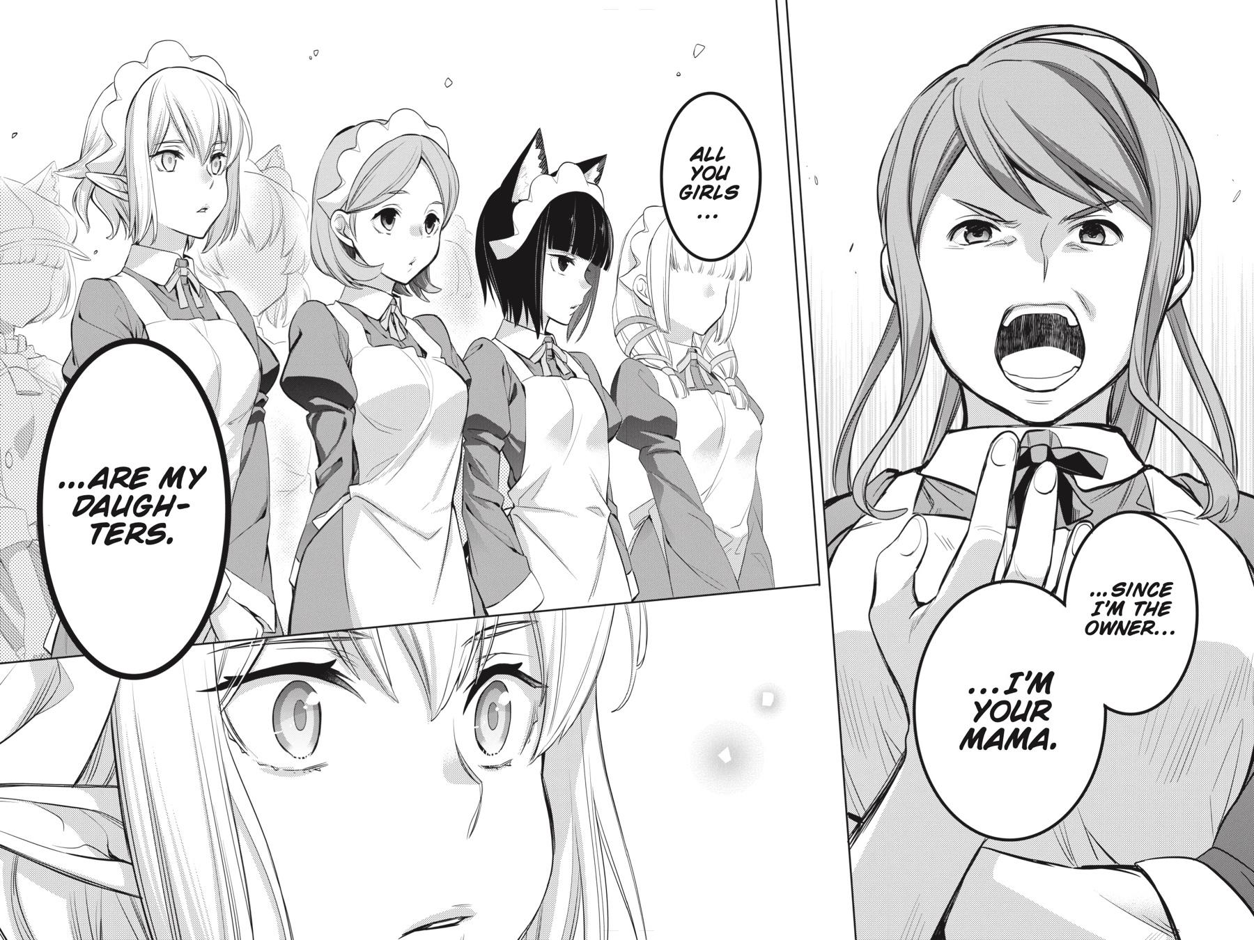 Dungeon ni Deai o Motomeru no wa Machigatte Iru Darou ka: Familia Chronicle Episode Ryu Chapter 21 page 27 - Chapter 21: Girls.11 The Benevolent Mistress [END]