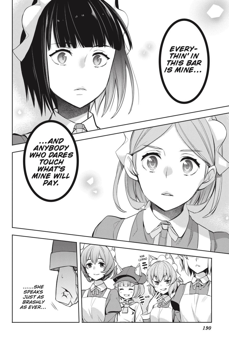 Dungeon ni Deai o Motomeru no wa Machigatte Iru Darou ka: Familia Chronicle Episode Ryu Chapter 21 page 28 - Chapter 21: Girls.11 The Benevolent Mistress [END]