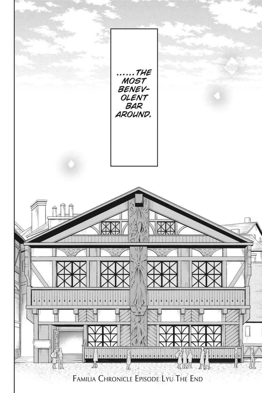 Dungeon ni Deai o Motomeru no wa Machigatte Iru Darou ka: Familia Chronicle Episode Ryu Chapter 21 page 41 - Chapter 21: Girls.11 The Benevolent Mistress [END]