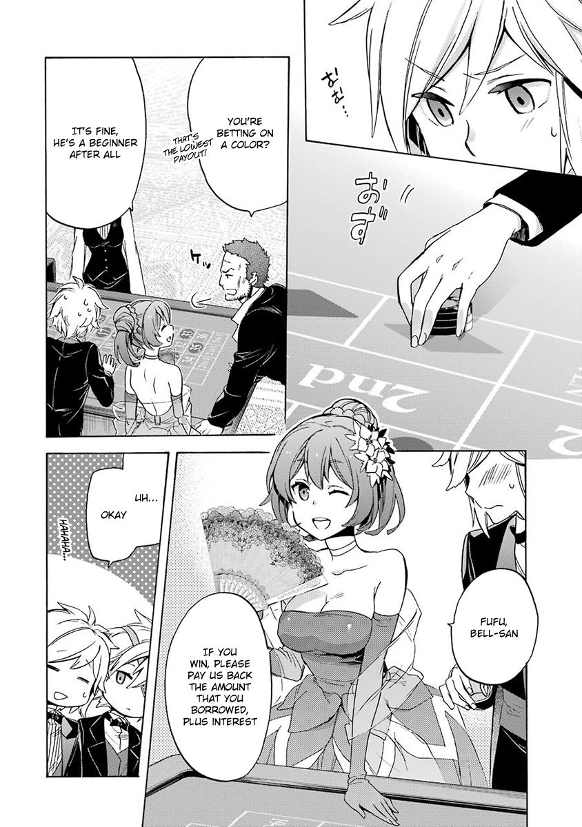 Dungeon ni Deai o Motomeru no wa Machigatte Iru Darou ka: Familia Chronicle Episode Ryu Chapter 3 page 10 - Chapter 3 : Falna and Roulette