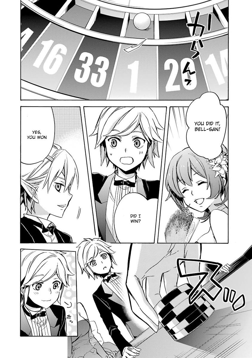 Dungeon ni Deai o Motomeru no wa Machigatte Iru Darou ka: Familia Chronicle Episode Ryu Chapter 3 page 12 - Chapter 3 : Falna and Roulette