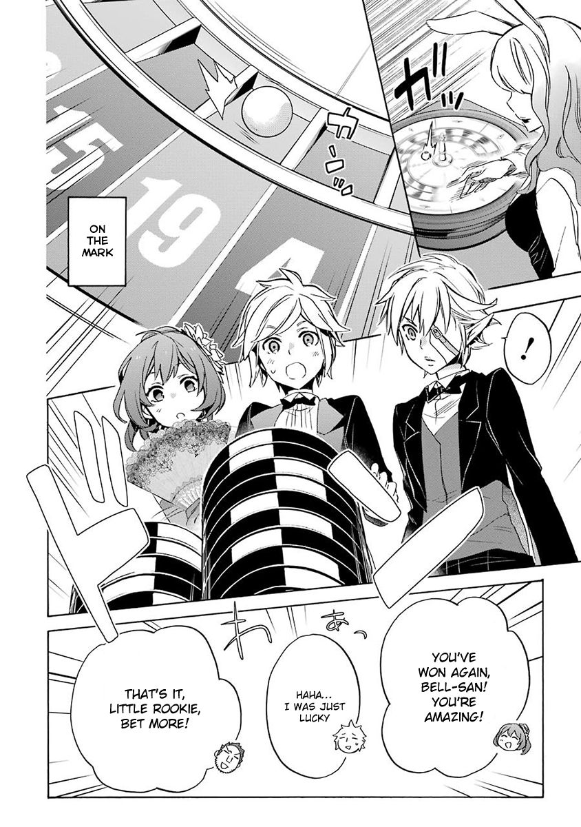 Dungeon ni Deai o Motomeru no wa Machigatte Iru Darou ka: Familia Chronicle Episode Ryu Chapter 3 page 14 - Chapter 3 : Falna and Roulette