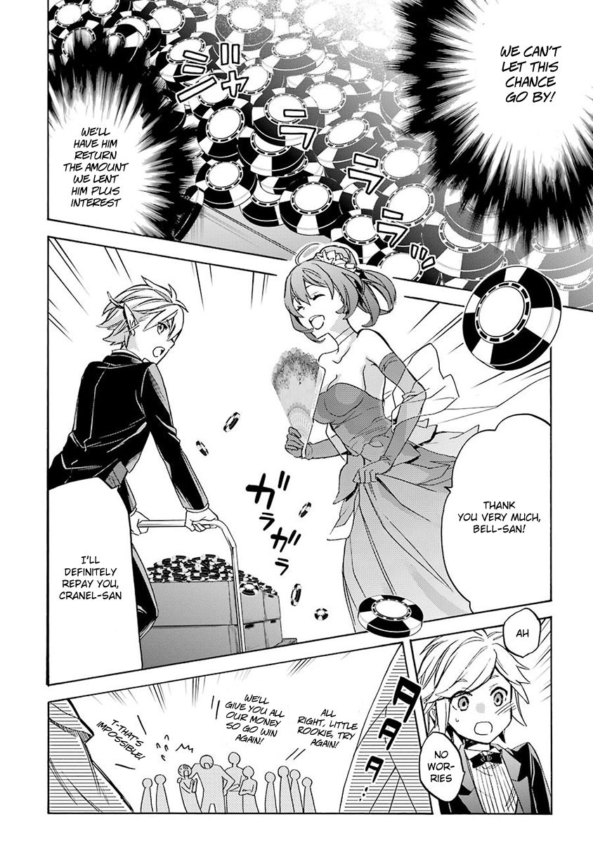 Dungeon ni Deai o Motomeru no wa Machigatte Iru Darou ka: Familia Chronicle Episode Ryu Chapter 3 page 24 - Chapter 3 : Falna and Roulette