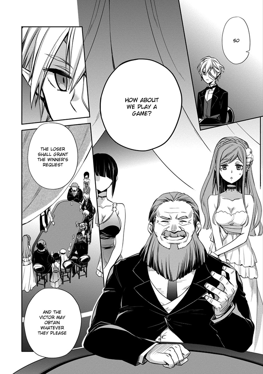 Dungeon ni Deai o Motomeru no wa Machigatte Iru Darou ka: Familia Chronicle Episode Ryu Chapter 4 page 18 - Chapter 4: Raise 04: Gambling and Baptism