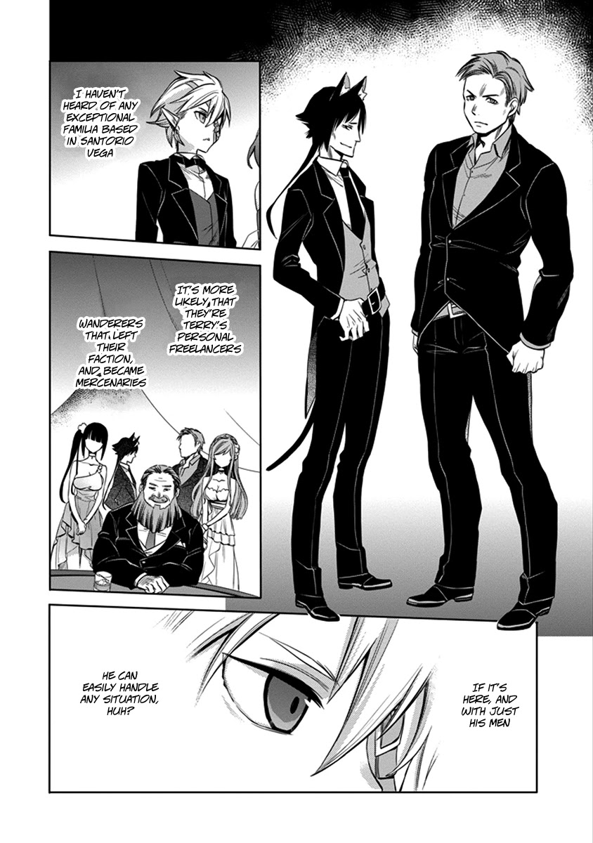 Dungeon ni Deai o Motomeru no wa Machigatte Iru Darou ka: Familia Chronicle Episode Ryu Chapter 4 page 22 - Chapter 4: Raise 04: Gambling and Baptism
