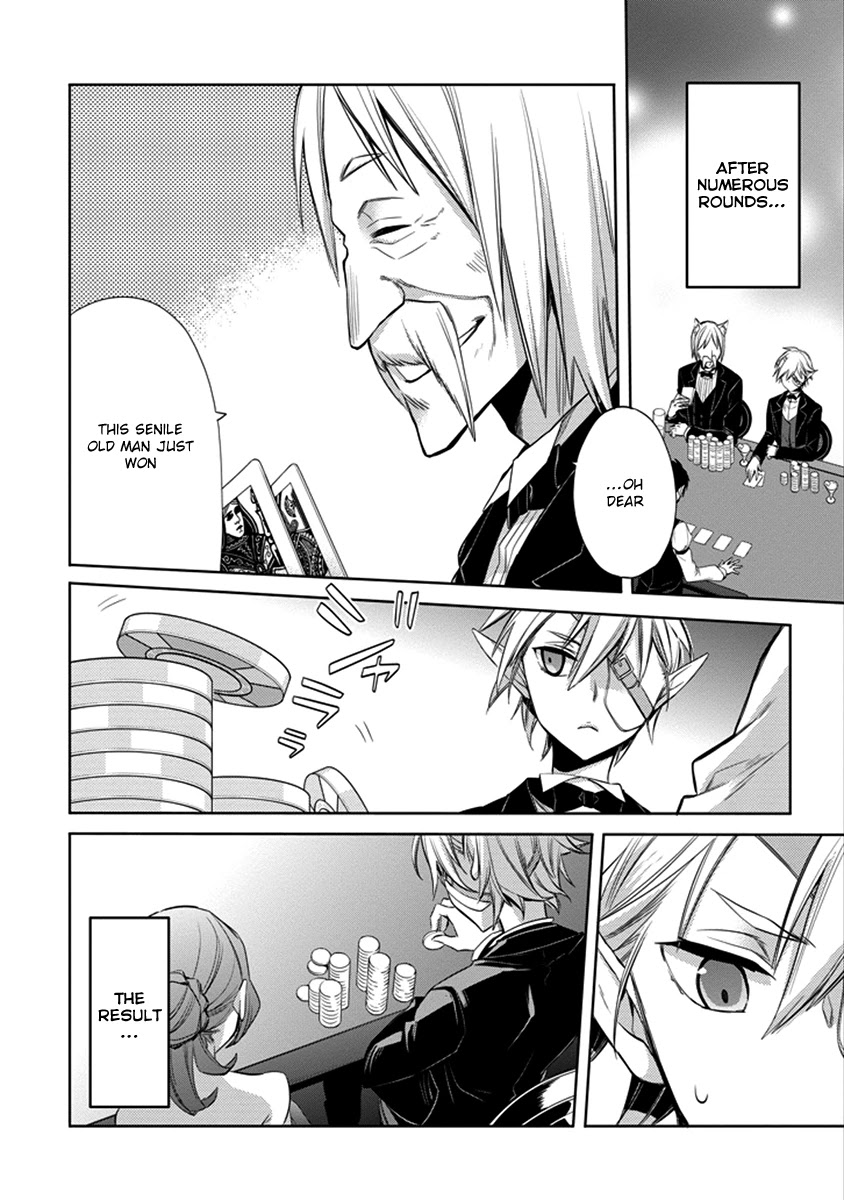 Dungeon ni Deai o Motomeru no wa Machigatte Iru Darou ka: Familia Chronicle Episode Ryu Chapter 4 page 34 - Chapter 4: Raise 04: Gambling and Baptism