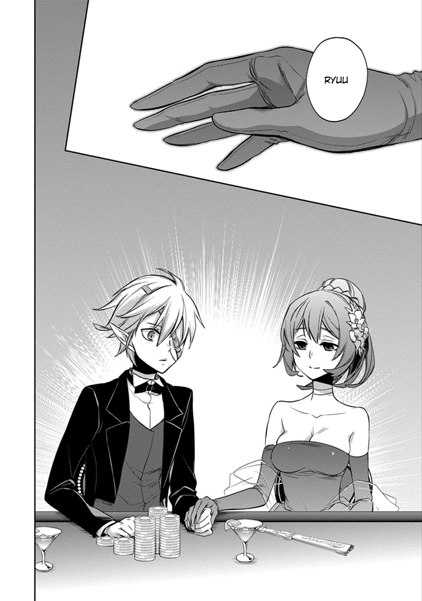 Dungeon ni Deai o Motomeru no wa Machigatte Iru Darou ka: Familia Chronicle Episode Ryu Chapter 4 page 50 - Chapter 4: Raise 04: Gambling and Baptism