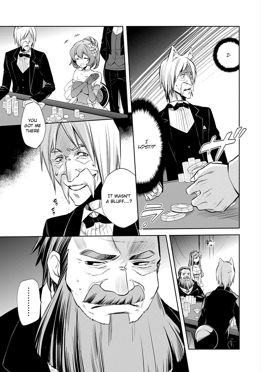 Dungeon ni Deai o Motomeru no wa Machigatte Iru Darou ka: Familia Chronicle Episode Ryu Chapter 5 page 35 - Chapter 5: Raise 05: The White Rabbit's Luck