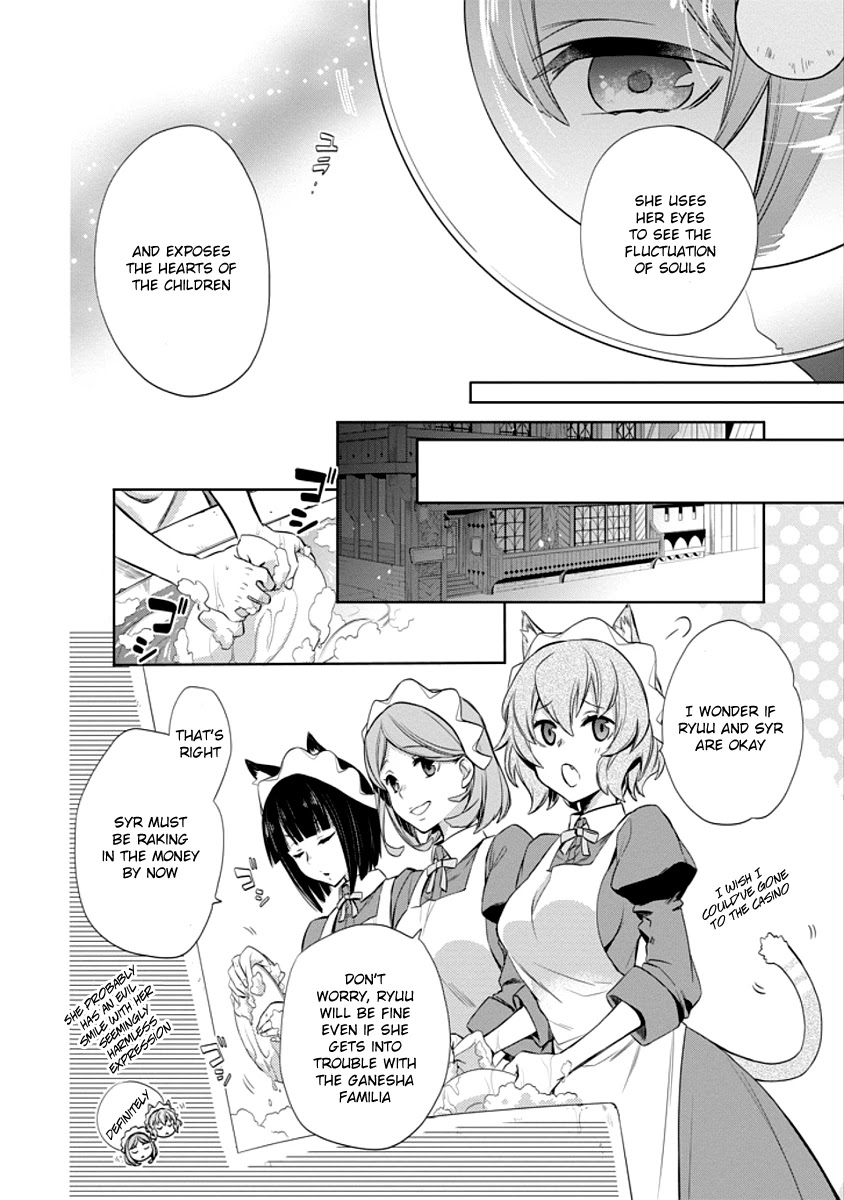 Dungeon ni Deai o Motomeru no wa Machigatte Iru Darou ka: Familia Chronicle Episode Ryu Chapter 5 page 48 - Chapter 5: Raise 05: The White Rabbit's Luck