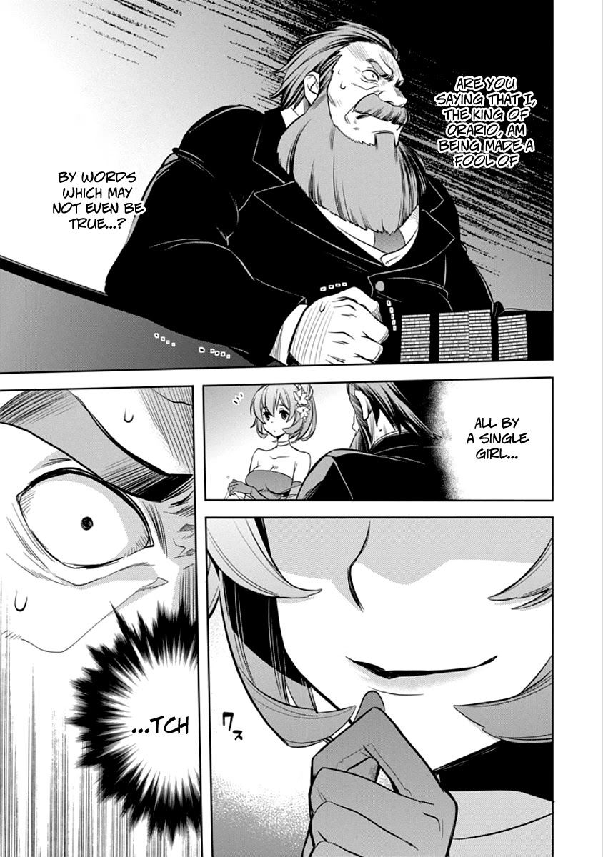 Dungeon ni Deai o Motomeru no wa Machigatte Iru Darou ka: Familia Chronicle Episode Ryu Chapter 5 page 57 - Chapter 5: Raise 05: The White Rabbit's Luck