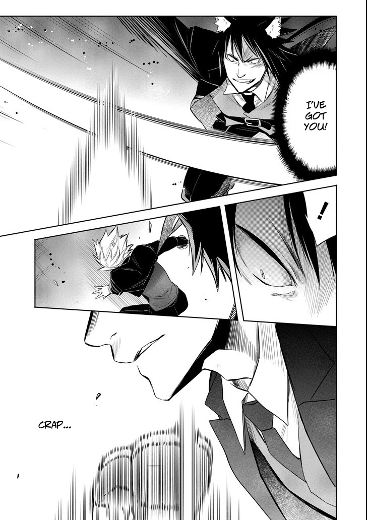 Dungeon ni Deai o Motomeru no wa Machigatte Iru Darou ka: Familia Chronicle Episode Ryu Chapter 7 page 43 - Chapter 7: Raise 07: Black Fist and Black Cat