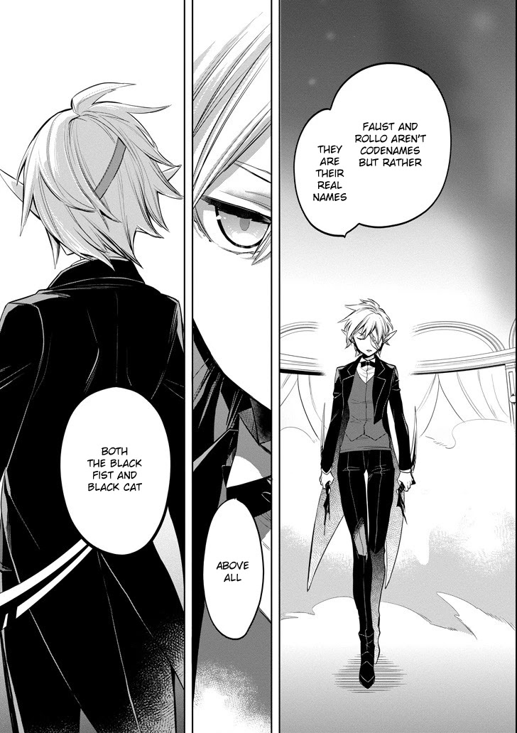Dungeon ni Deai o Motomeru no wa Machigatte Iru Darou ka: Familia Chronicle Episode Ryu Chapter 7 page 46 - Chapter 7: Raise 07: Black Fist and Black Cat