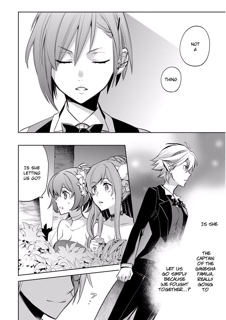 Dungeon ni Deai o Motomeru no wa Machigatte Iru Darou ka: Familia Chronicle Episode Ryu Chapter 9 page 15 - Chapter 9: Raise 09: The Hostess of Fertility's Elf