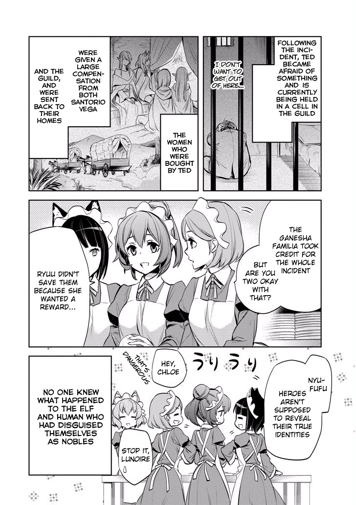 Dungeon ni Deai o Motomeru no wa Machigatte Iru Darou ka: Familia Chronicle Episode Ryu Chapter 9 page 52 - Chapter 9: Raise 09: The Hostess of Fertility's Elf