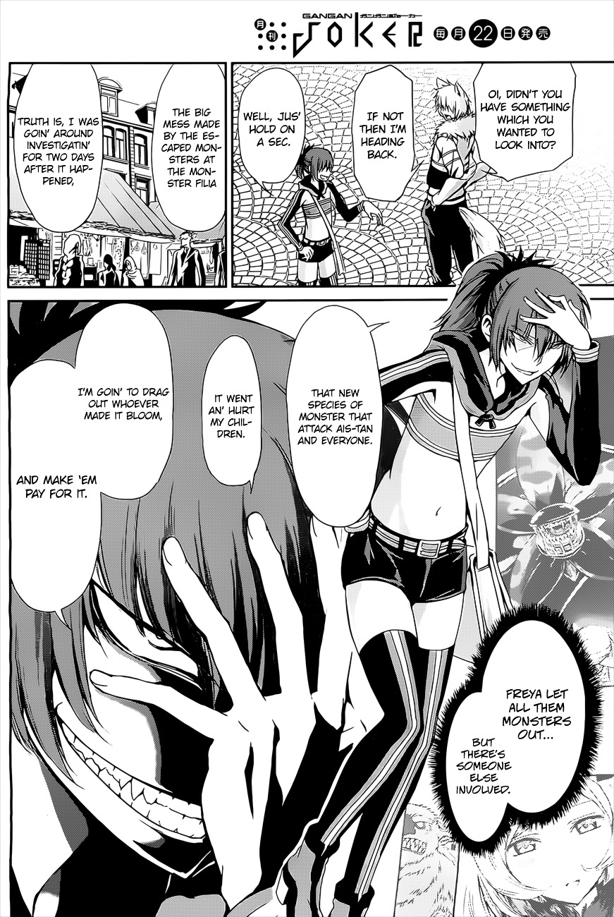 Dungeon ni Deai o Motomeru no wa Machigatte Iru Darou ka Gaiden - Sword Oratoria Chapter 10 page 21 - Chapter 10 :