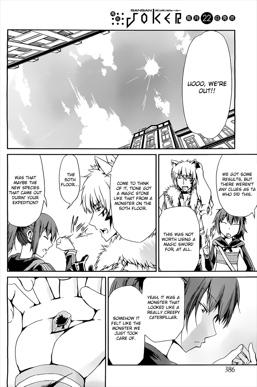 Dungeon ni Deai o Motomeru no wa Machigatte Iru Darou ka Gaiden - Sword Oratoria Chapter 10 page 42 - Chapter 10 :