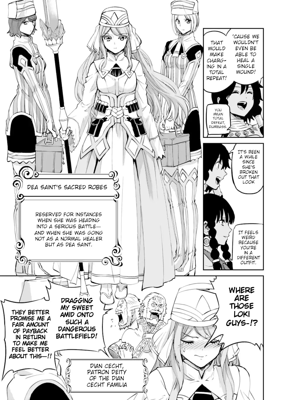 Dungeon ni Deai o Motomeru no wa Machigatte Iru Darou ka Gaiden - Sword Oratoria Chapter 100 page 28 - Chapter 100: Overture
