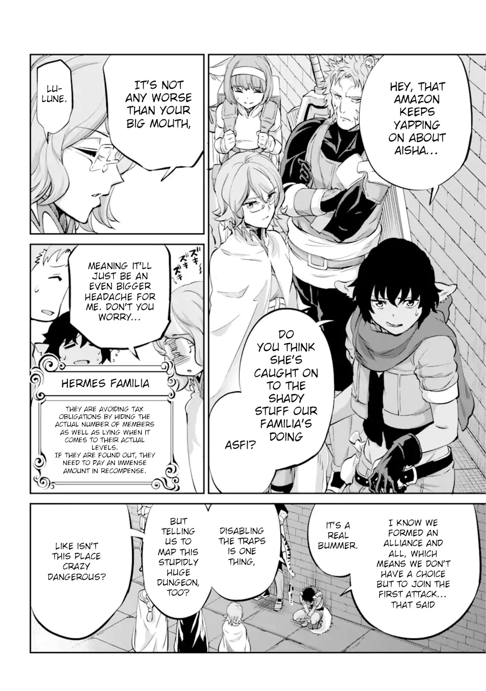 Dungeon ni Deai o Motomeru no wa Machigatte Iru Darou ka Gaiden - Sword Oratoria Chapter 100 page 37 - Chapter 100: Overture