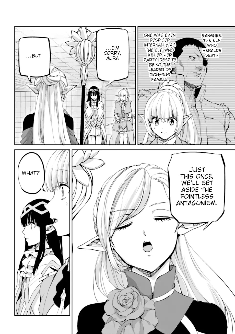 Dungeon ni Deai o Motomeru no wa Machigatte Iru Darou ka Gaiden - Sword Oratoria Chapter 100 page 41 - Chapter 100: Overture