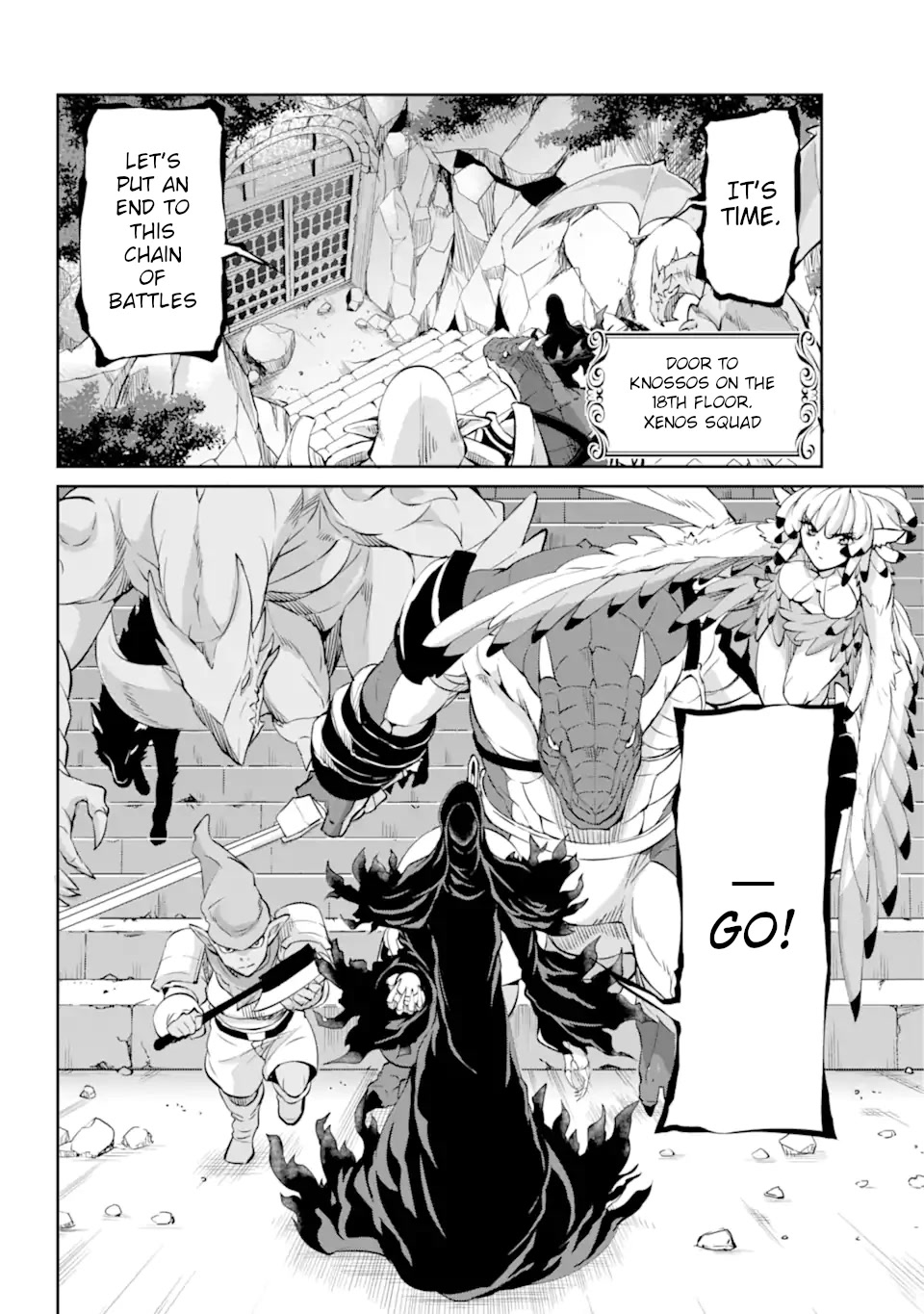Dungeon ni Deai o Motomeru no wa Machigatte Iru Darou ka Gaiden - Sword Oratoria Chapter 100 page 48 - Chapter 100: Overture