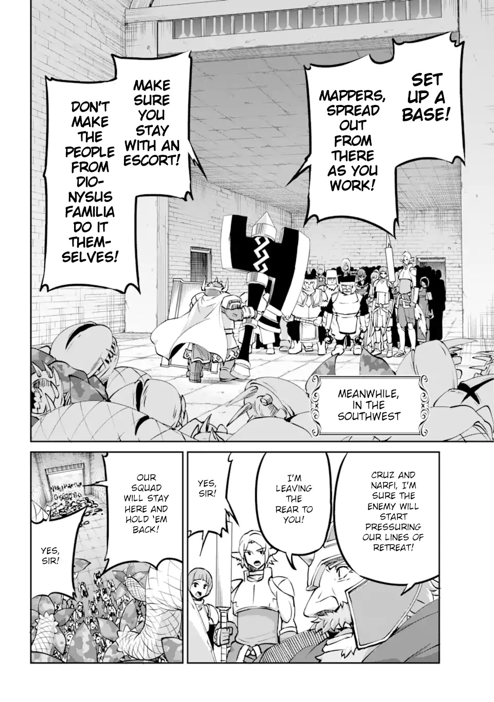 Dungeon ni Deai o Motomeru no wa Machigatte Iru Darou ka Gaiden - Sword Oratoria Chapter 101 page 10 - Chapter 101: Knossos War
