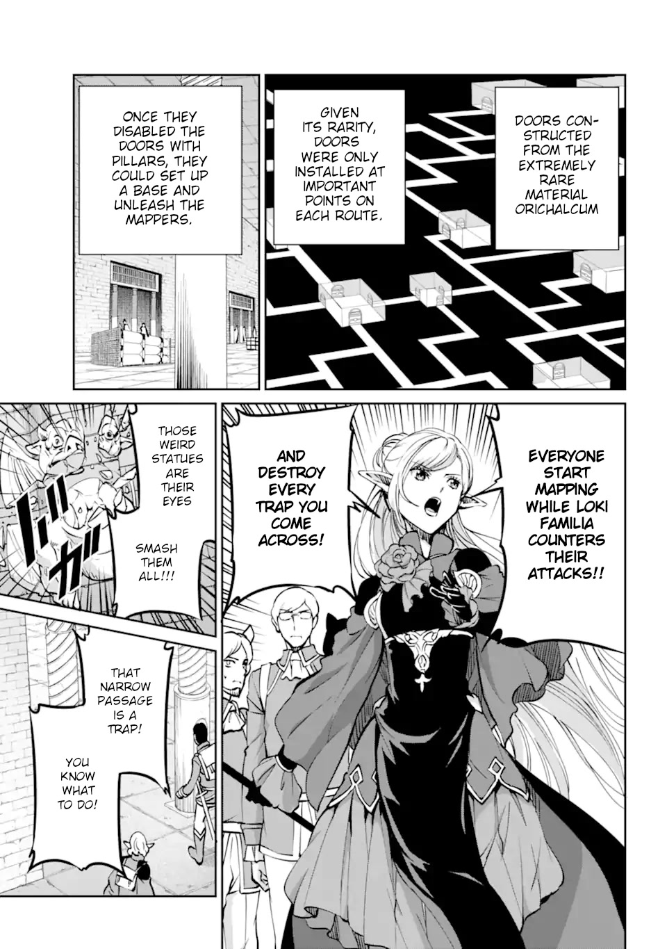 Dungeon ni Deai o Motomeru no wa Machigatte Iru Darou ka Gaiden - Sword Oratoria Chapter 101 page 11 - Chapter 101: Knossos War