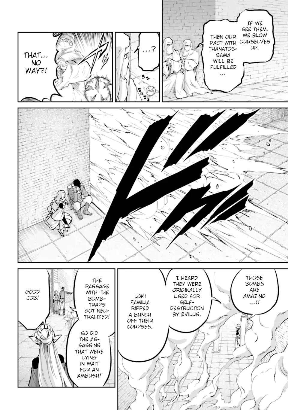 Dungeon ni Deai o Motomeru no wa Machigatte Iru Darou ka Gaiden - Sword Oratoria Chapter 101 page 12 - Chapter 101: Knossos War