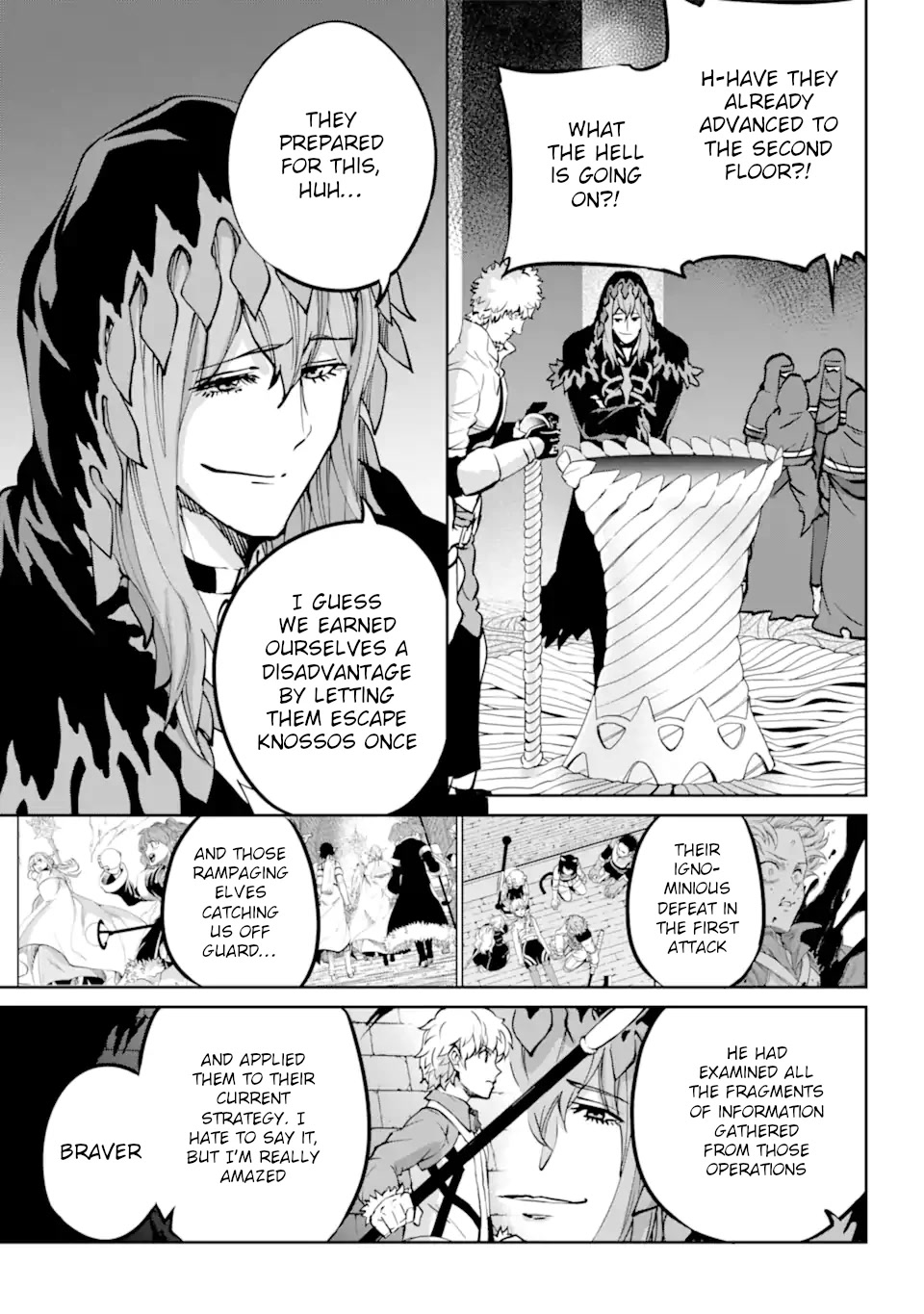 Dungeon ni Deai o Motomeru no wa Machigatte Iru Darou ka Gaiden - Sword Oratoria Chapter 101 page 20 - Chapter 101: Knossos War