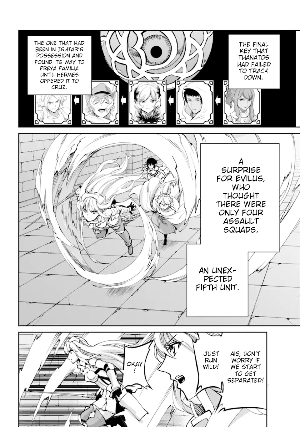 Dungeon ni Deai o Motomeru no wa Machigatte Iru Darou ka Gaiden - Sword Oratoria Chapter 101 page 26 - Chapter 101: Knossos War