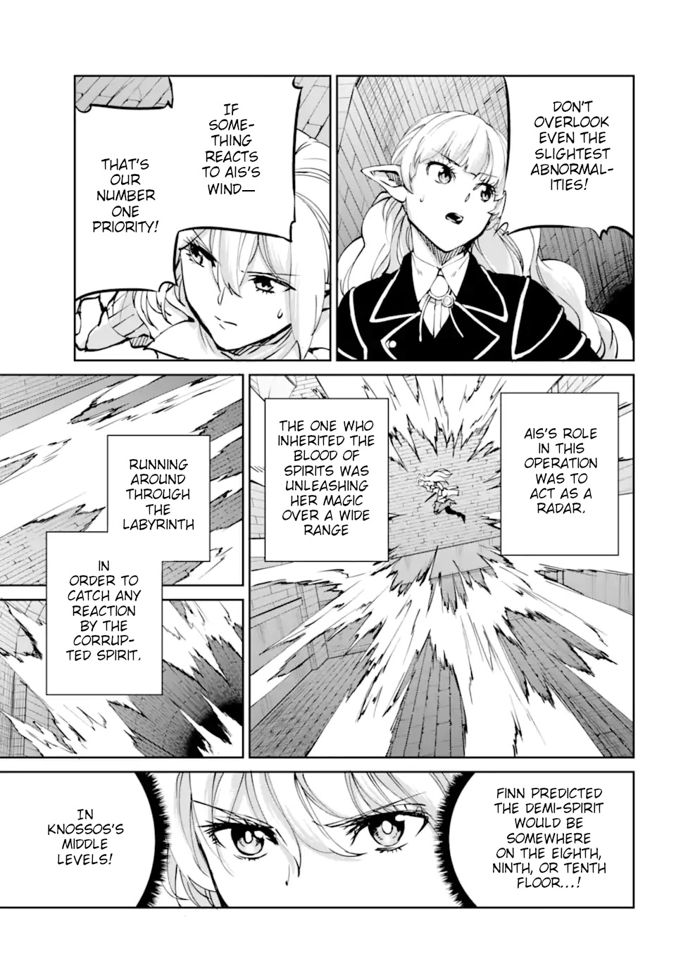 Dungeon ni Deai o Motomeru no wa Machigatte Iru Darou ka Gaiden - Sword Oratoria Chapter 101 page 27 - Chapter 101: Knossos War