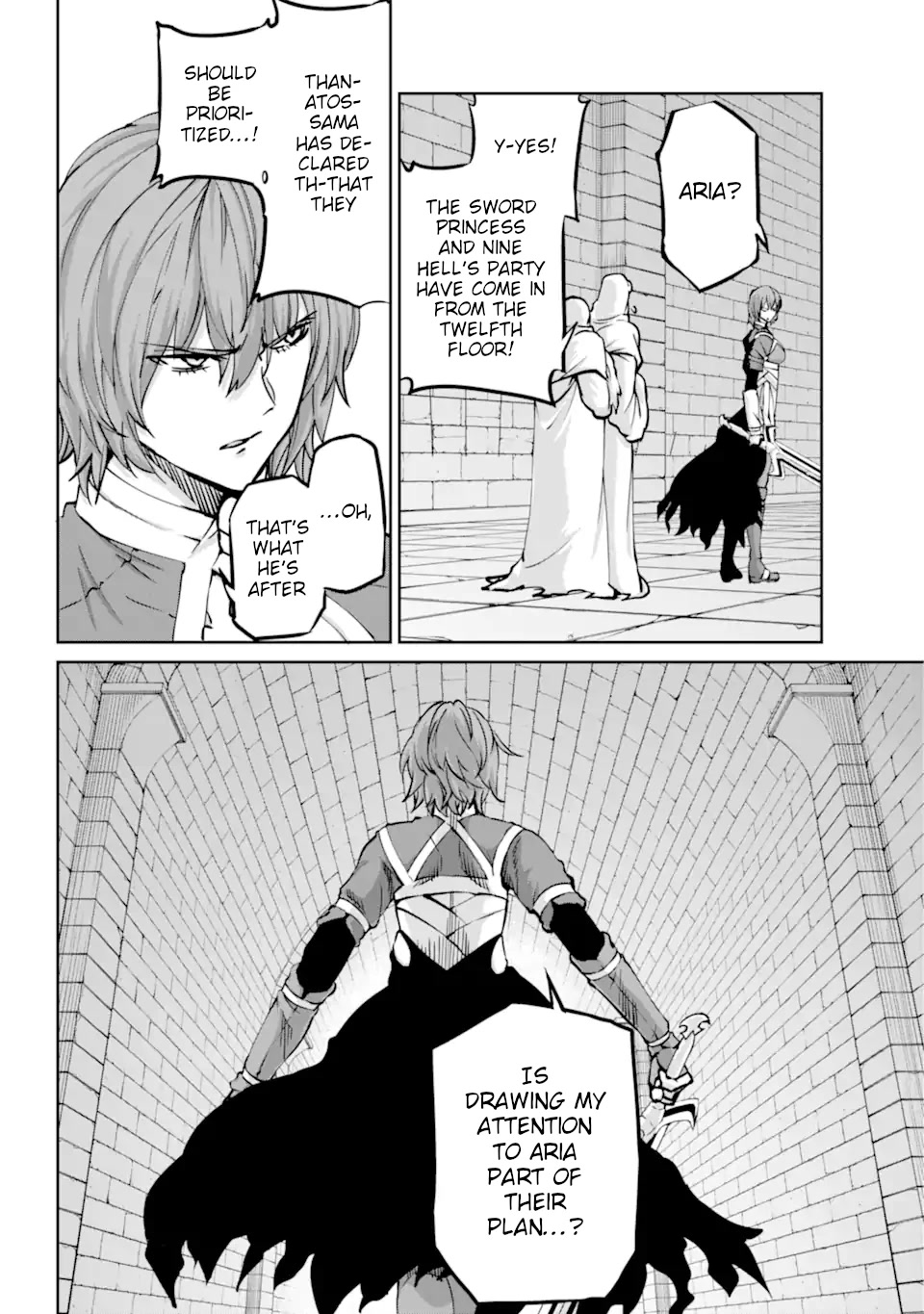 Dungeon ni Deai o Motomeru no wa Machigatte Iru Darou ka Gaiden - Sword Oratoria Chapter 101 page 30 - Chapter 101: Knossos War