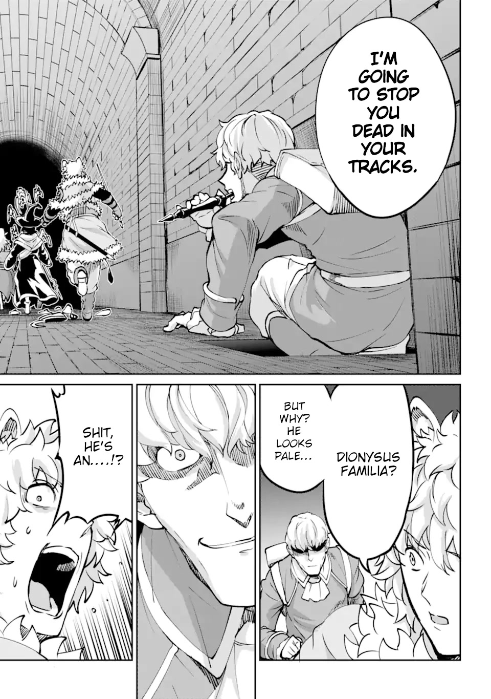 Dungeon ni Deai o Motomeru no wa Machigatte Iru Darou ka Gaiden - Sword Oratoria Chapter 101 page 33 - Chapter 101: Knossos War