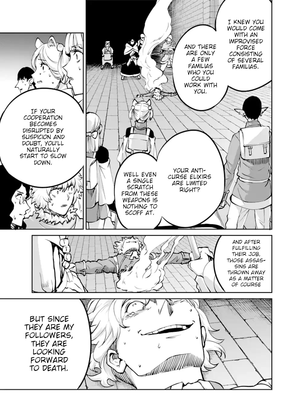 Dungeon ni Deai o Motomeru no wa Machigatte Iru Darou ka Gaiden - Sword Oratoria Chapter 101 page 35 - Chapter 101: Knossos War