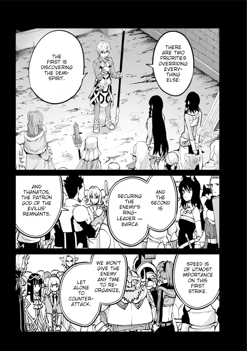 Dungeon ni Deai o Motomeru no wa Machigatte Iru Darou ka Gaiden - Sword Oratoria Chapter 101 page 8 - Chapter 101: Knossos War