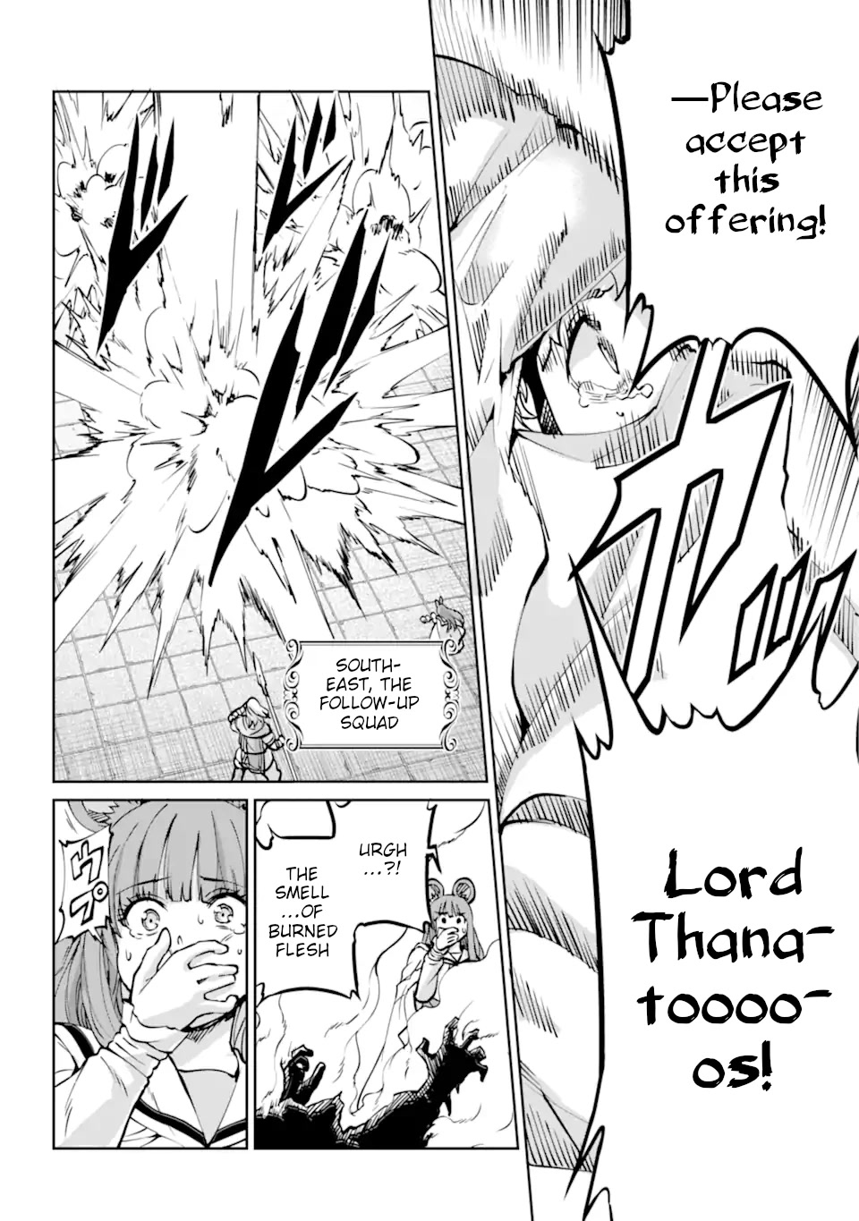 Dungeon ni Deai o Motomeru no wa Machigatte Iru Darou ka Gaiden - Sword Oratoria Chapter 102 page 10 - Chapter 102: Attack on Knossos