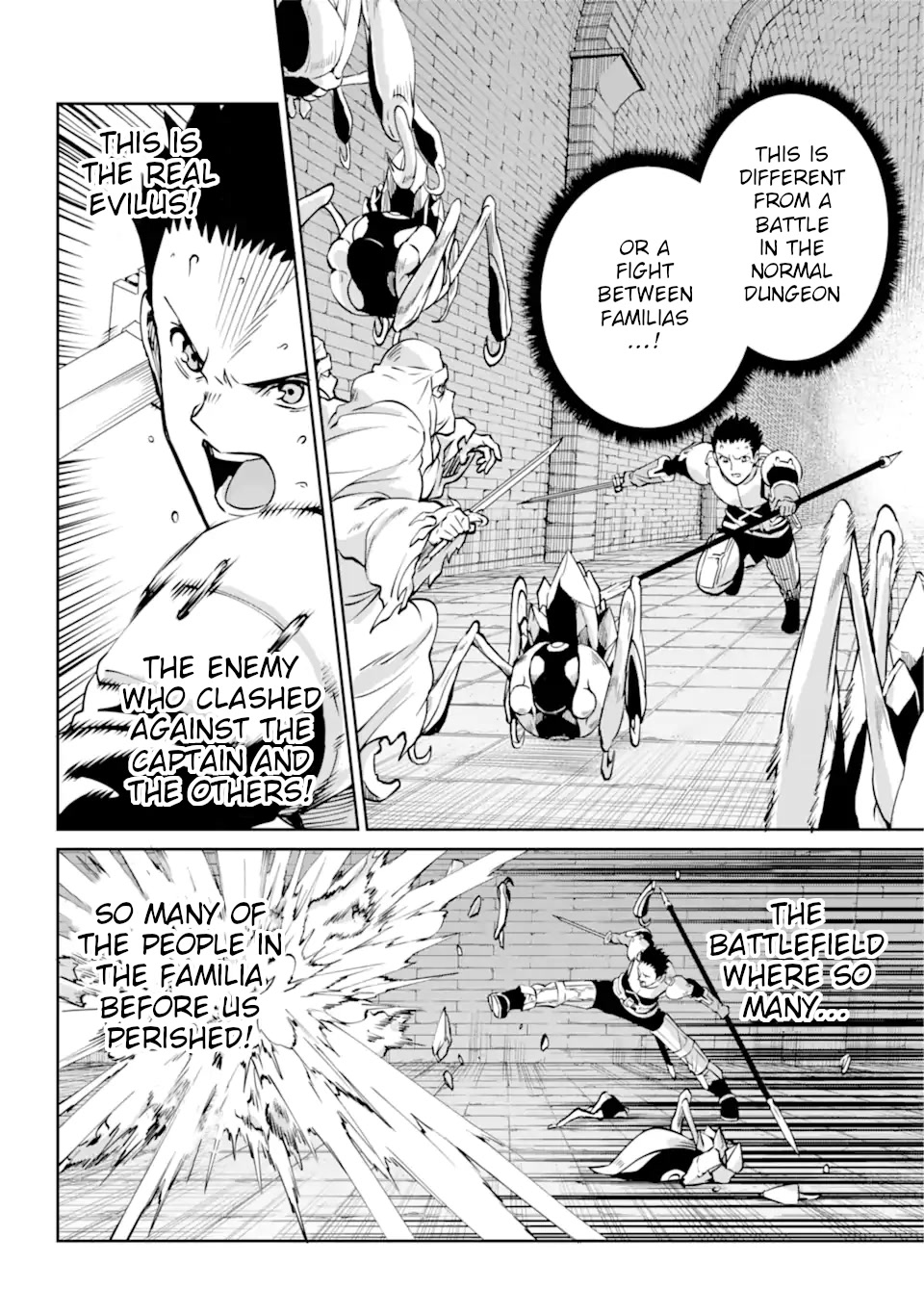 Dungeon ni Deai o Motomeru no wa Machigatte Iru Darou ka Gaiden - Sword Oratoria Chapter 102 page 12 - Chapter 102: Attack on Knossos