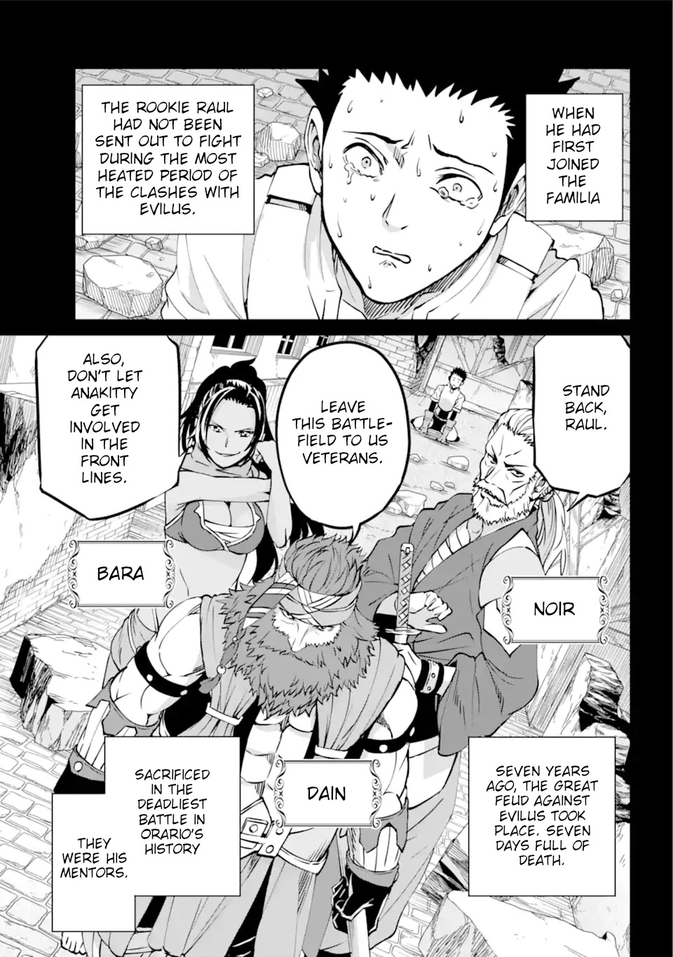 Dungeon ni Deai o Motomeru no wa Machigatte Iru Darou ka Gaiden - Sword Oratoria Chapter 102 page 13 - Chapter 102: Attack on Knossos