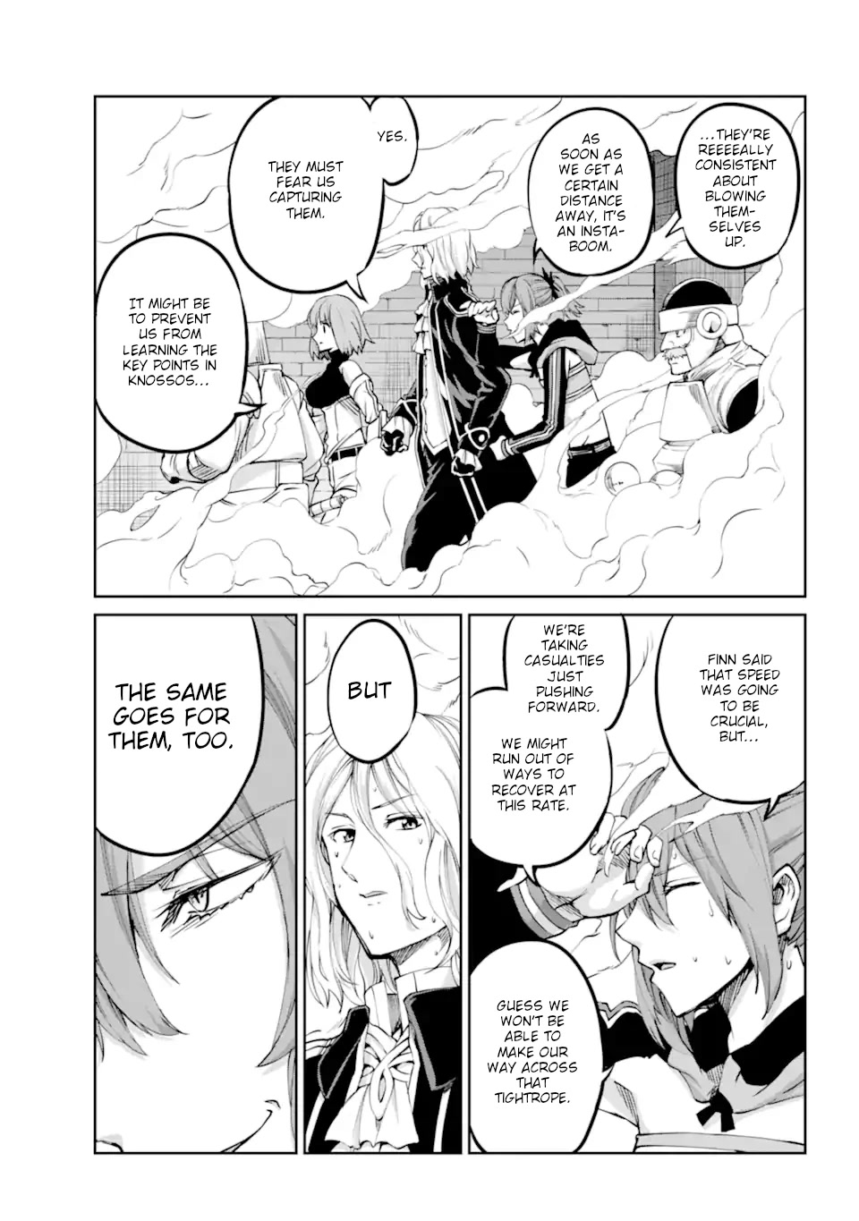 Dungeon ni Deai o Motomeru no wa Machigatte Iru Darou ka Gaiden - Sword Oratoria Chapter 102 page 19 - Chapter 102: Attack on Knossos