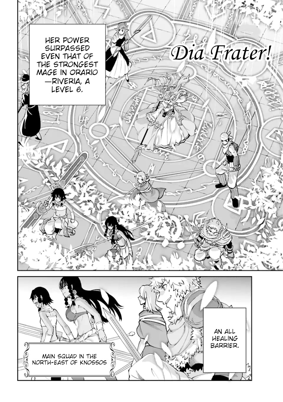 Dungeon ni Deai o Motomeru no wa Machigatte Iru Darou ka Gaiden - Sword Oratoria Chapter 102 page 2 - Chapter 102: Attack on Knossos