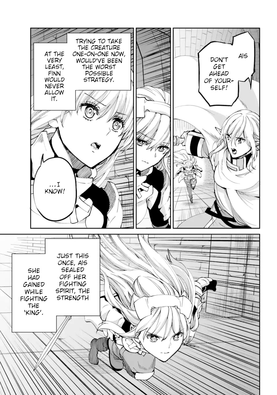 Dungeon ni Deai o Motomeru no wa Machigatte Iru Darou ka Gaiden - Sword Oratoria Chapter 102 page 29 - Chapter 102: Attack on Knossos