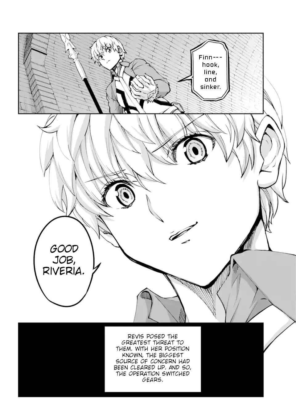 Dungeon ni Deai o Motomeru no wa Machigatte Iru Darou ka Gaiden - Sword Oratoria Chapter 102 page 30 - Chapter 102: Attack on Knossos