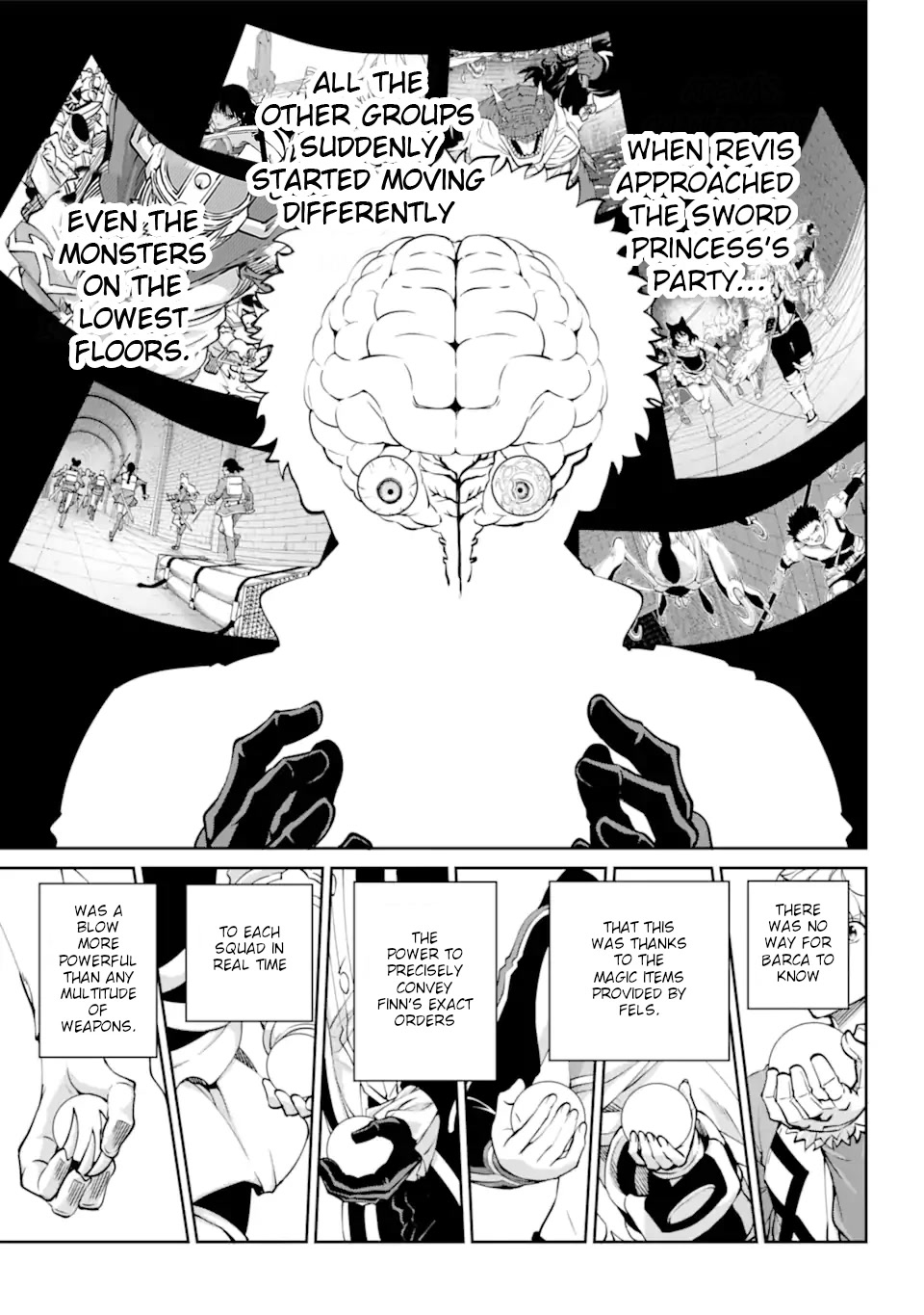 Dungeon ni Deai o Motomeru no wa Machigatte Iru Darou ka Gaiden - Sword Oratoria Chapter 102 page 36 - Chapter 102: Attack on Knossos