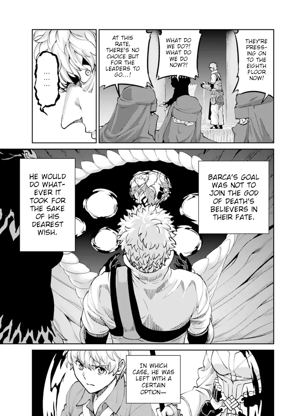 Dungeon ni Deai o Motomeru no wa Machigatte Iru Darou ka Gaiden - Sword Oratoria Chapter 102 page 38 - Chapter 102: Attack on Knossos