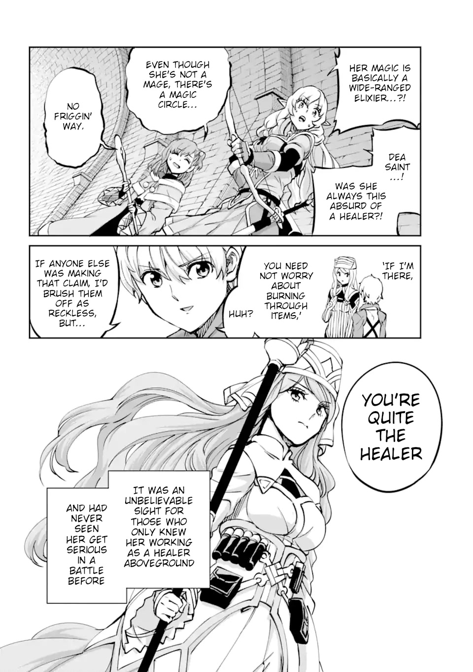 Dungeon ni Deai o Motomeru no wa Machigatte Iru Darou ka Gaiden - Sword Oratoria Chapter 102 page 4 - Chapter 102: Attack on Knossos