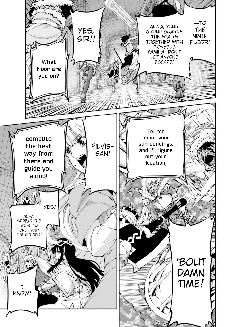 Dungeon ni Deai o Motomeru no wa Machigatte Iru Darou ka Gaiden - Sword Oratoria Chapter 103 page 33 - Chapter 103: Happy Birthday