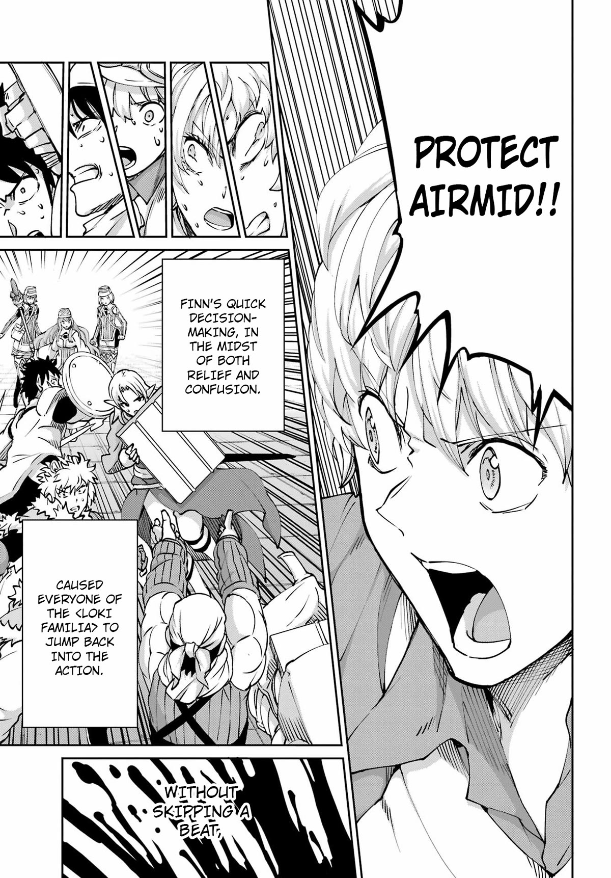 Dungeon ni Deai o Motomeru no wa Machigatte Iru Darou ka Gaiden - Sword Oratoria Chapter 104 page 21 - Chapter 104: Painful Days