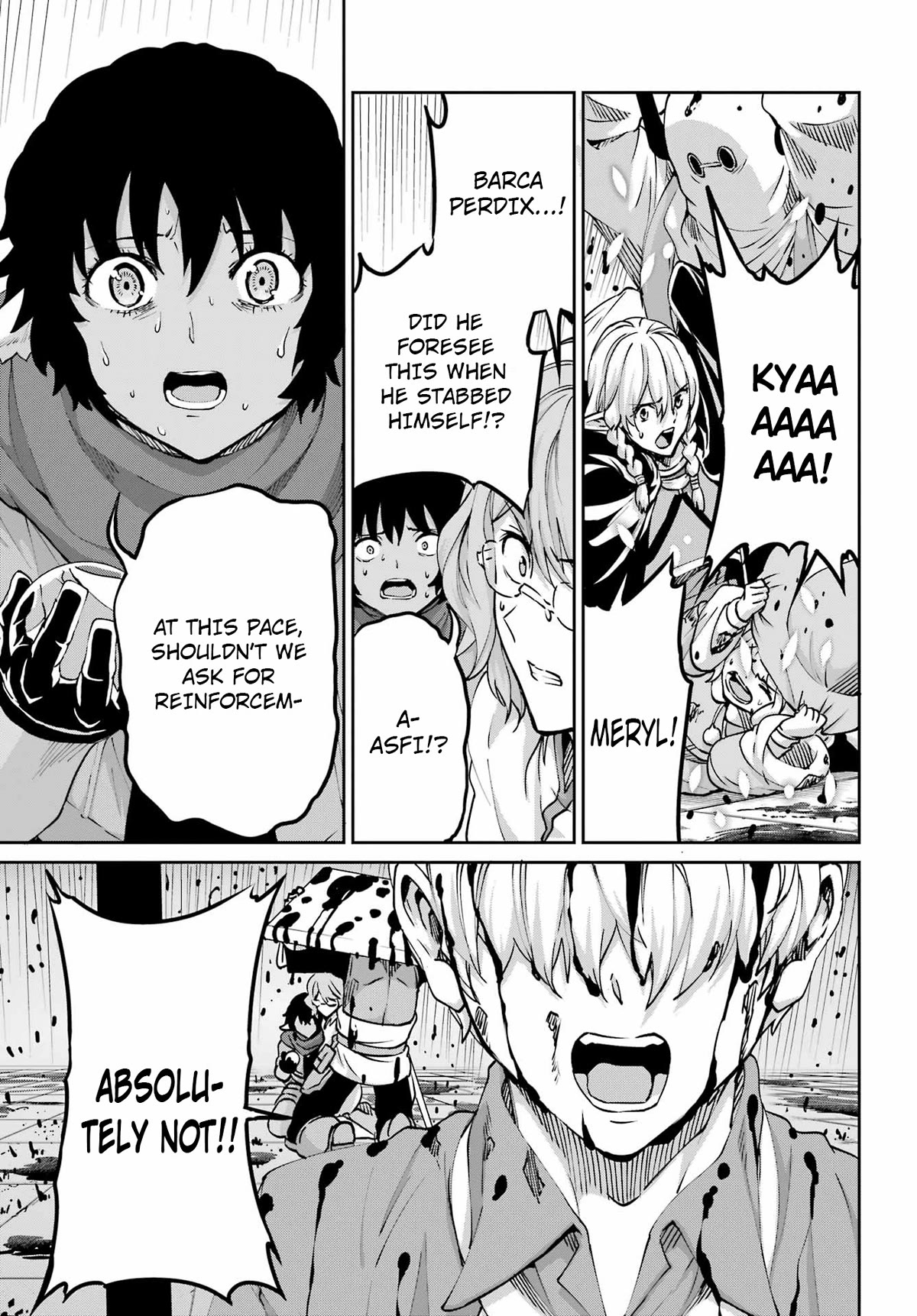 Dungeon ni Deai o Motomeru no wa Machigatte Iru Darou ka Gaiden - Sword Oratoria Chapter 104 page 25 - Chapter 104: Painful Days