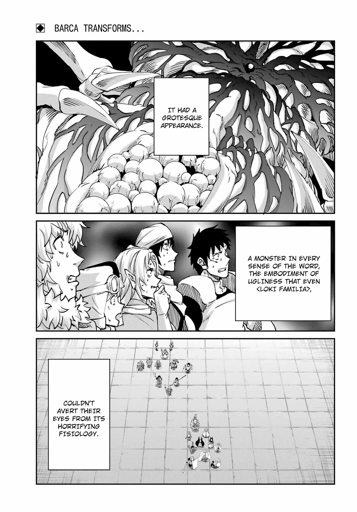 Dungeon ni Deai o Motomeru no wa Machigatte Iru Darou ka Gaiden - Sword Oratoria Chapter 104 page 3 - Chapter 104: Painful Days