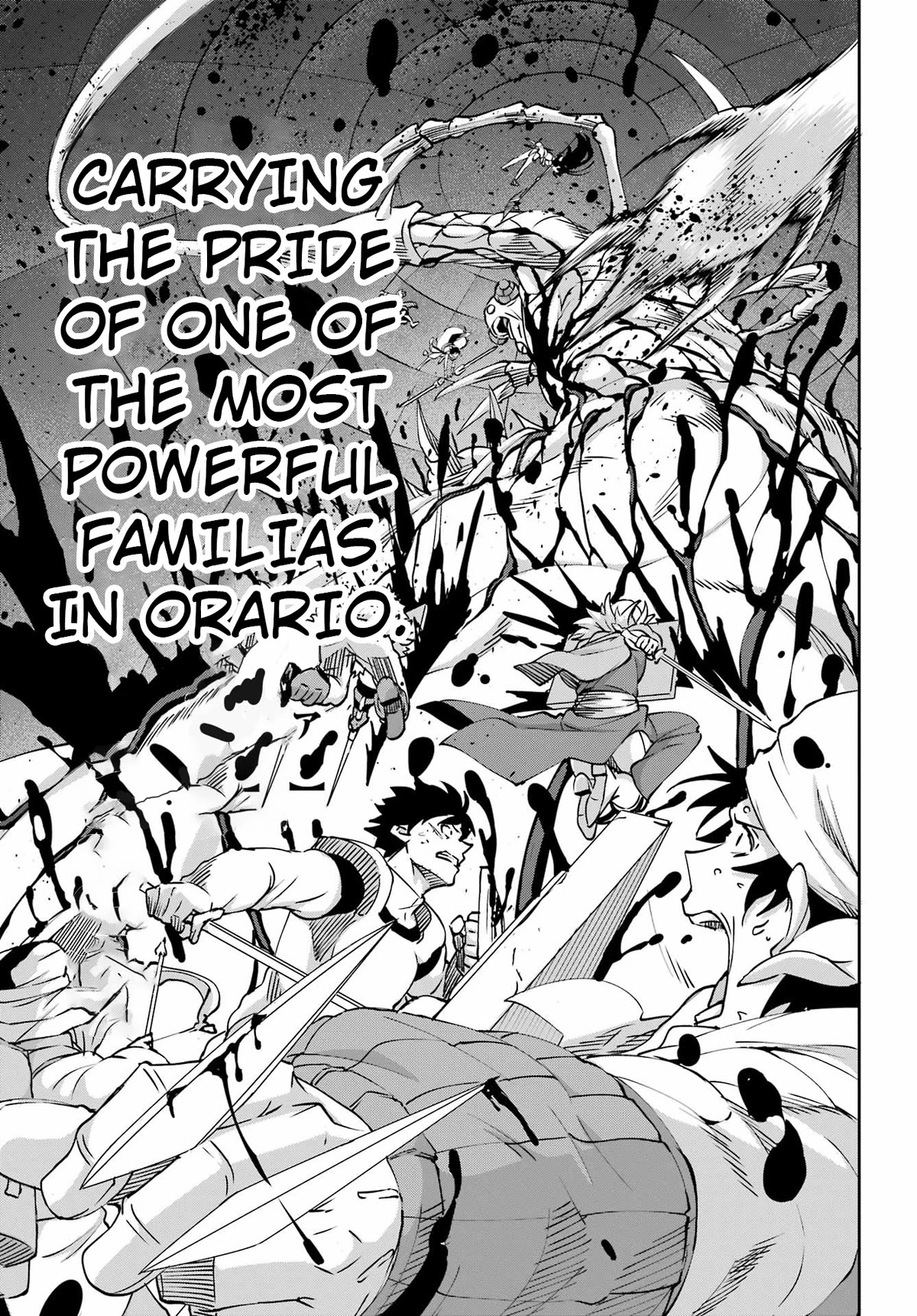 Dungeon ni Deai o Motomeru no wa Machigatte Iru Darou ka Gaiden - Sword Oratoria Chapter 104 page 34 - Chapter 104: Painful Days